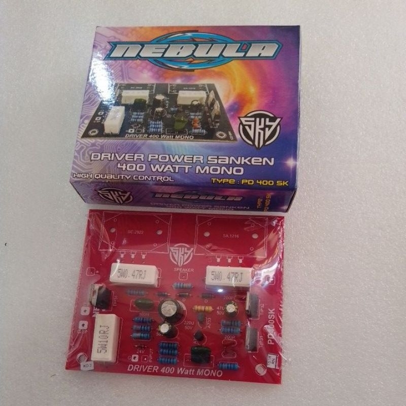 kit driver tunersys power Sanken 400 watt mono/KIT DRIVER NEBULA DRIVER POWER 400 WATT MONO TUNEr
