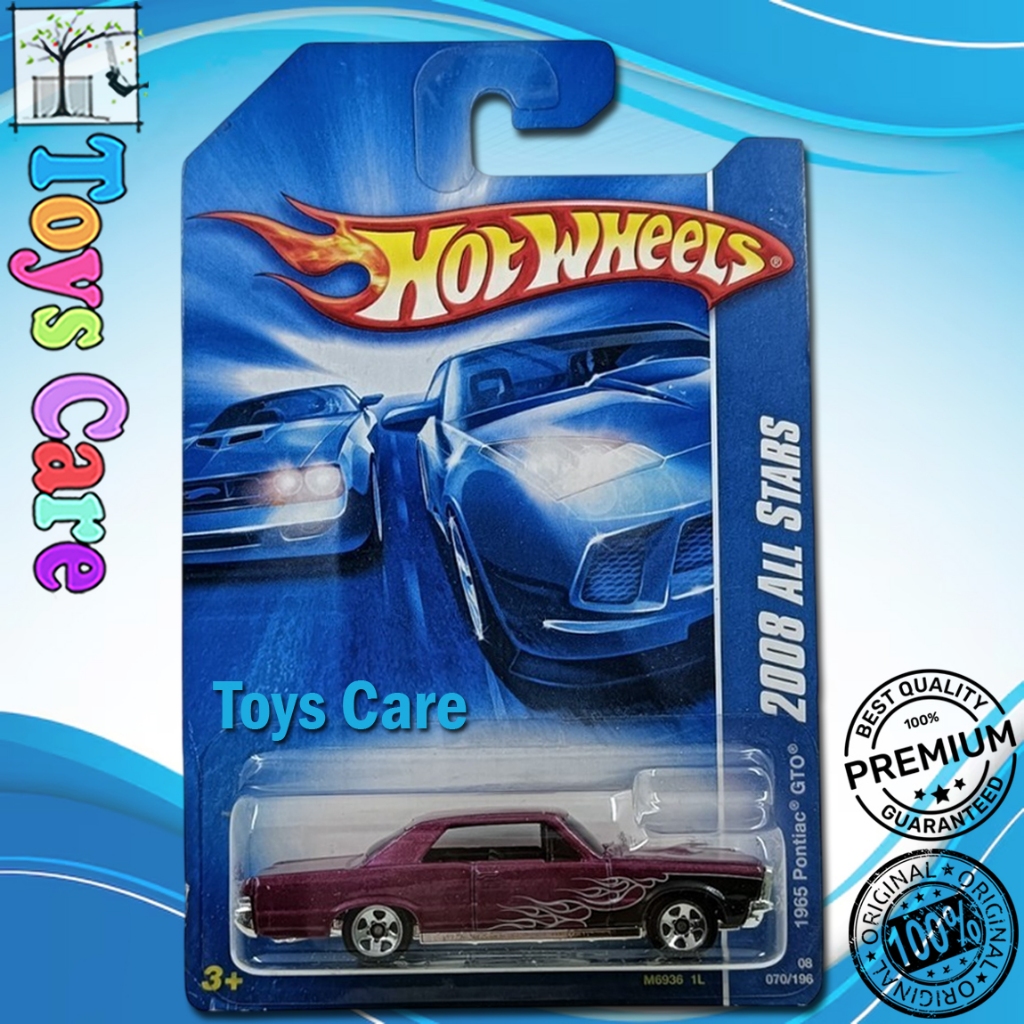 Hot Wheels 1965 Pontiac GTO Ungu 2008 All Stars