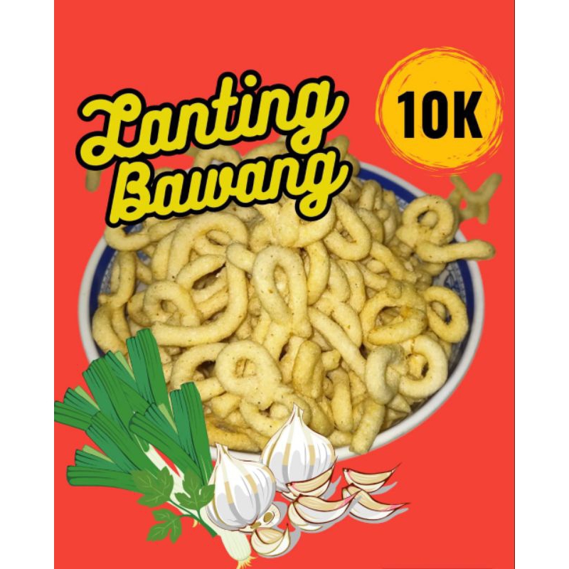 

Lanting Kebumen rasa Bawang,185gr