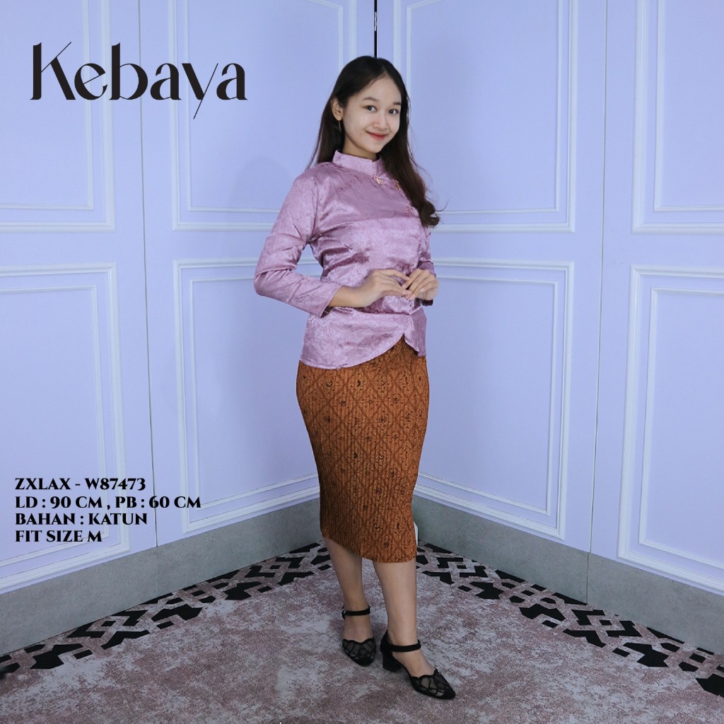 BAJU KEBAYA WANITA DEWASA KEBAYA KUTUBARU WANITA DEWASA KEBAYA MURAH RIA BATIK SOLO