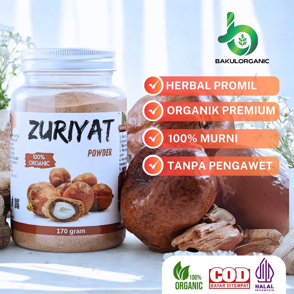 

Bakulorganic Serbuk Zuriyat 100% Asli Herbal Promil