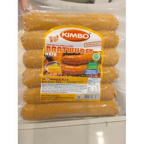

KIMBO Bratwurst Keju 500gr