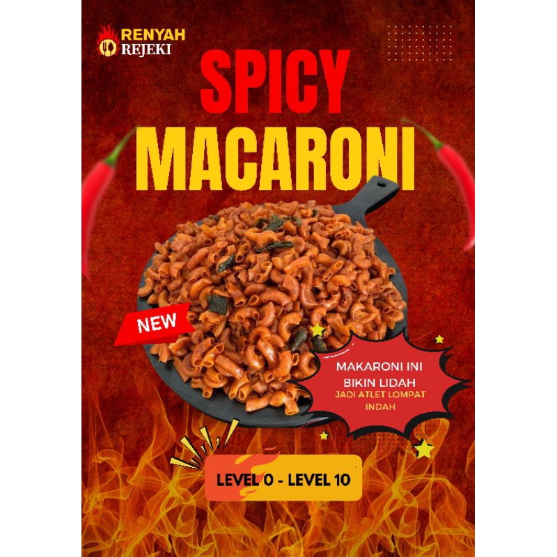 

makaroni pedas daun jeruk makaroni daun jeruk macaroni renyah makaroni asin snack pedas cemilan asal bandung