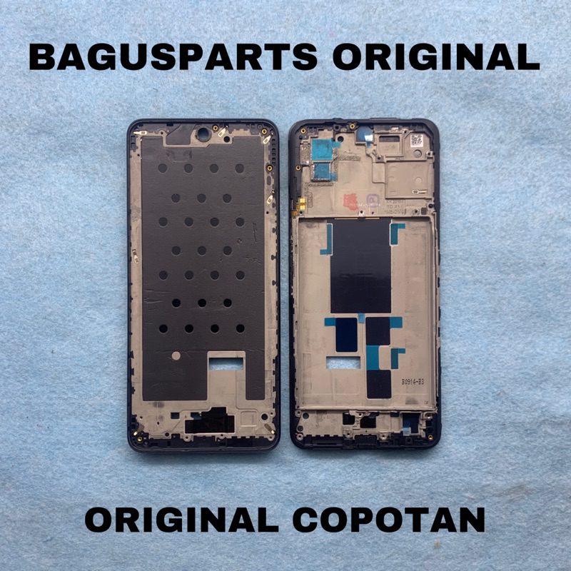 FRAME MIDDLE TULANG TENGAH RANGKA HOUSING LCD XIAOMI POCO POCOPHONE X3 GT ORIGINAL COPOTAN