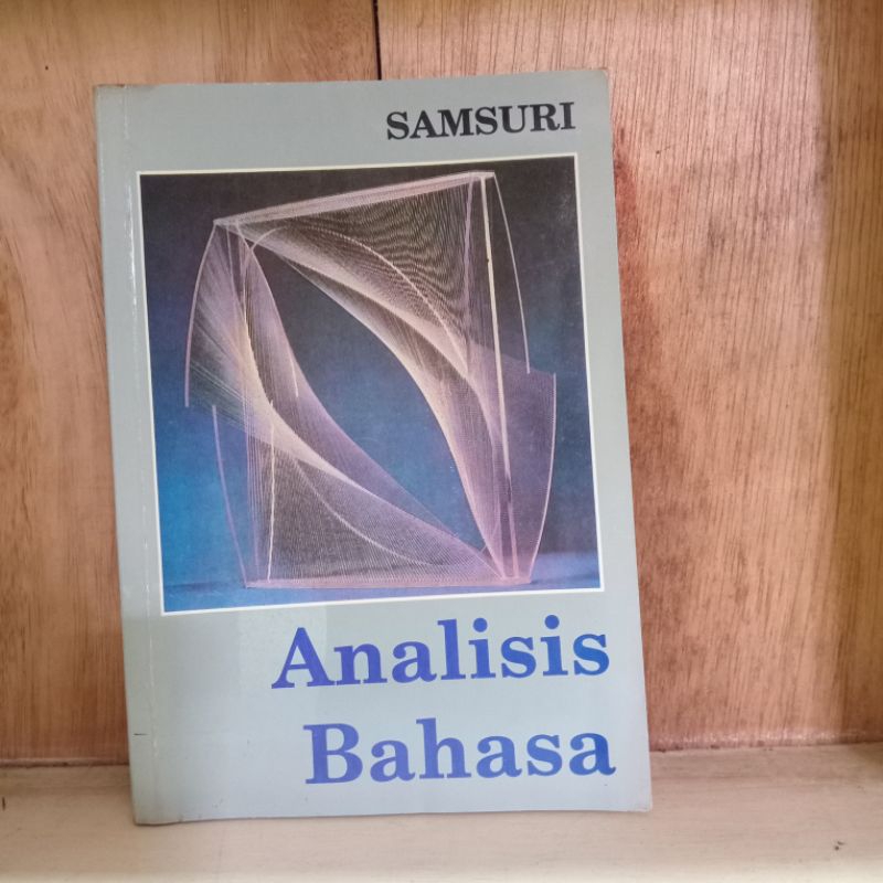 buku analisis bahasa