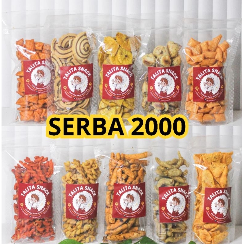 

Aneka snack serba 2.000 termurah