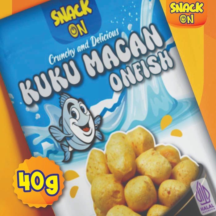 

Snack On Kerupuk Kuku Macan Kerupuk Ikan Tenggiri 40gr