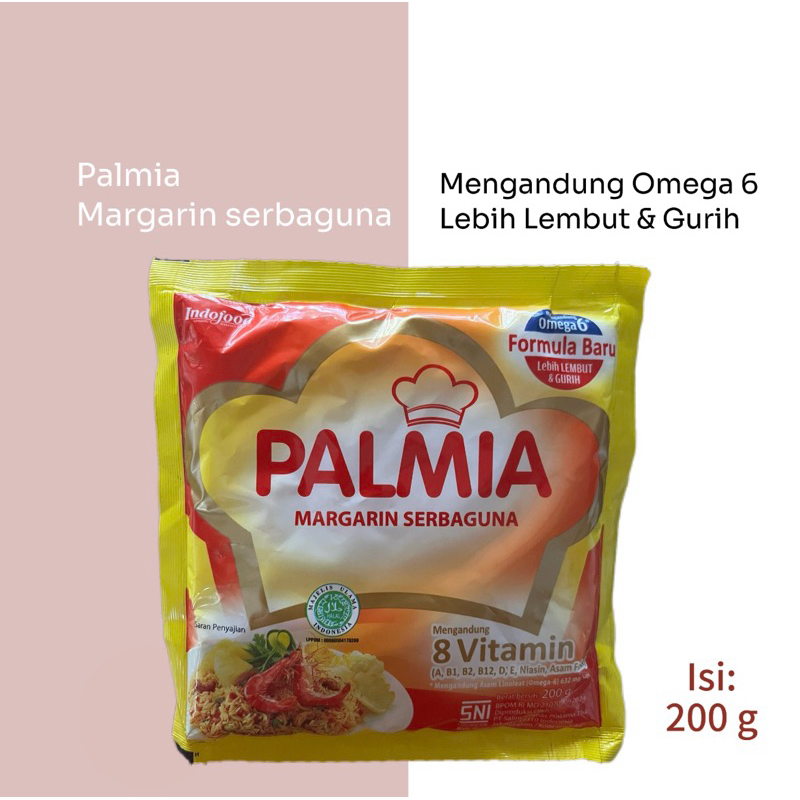 

Palmia Margarin serbaguna kemasan 200 g