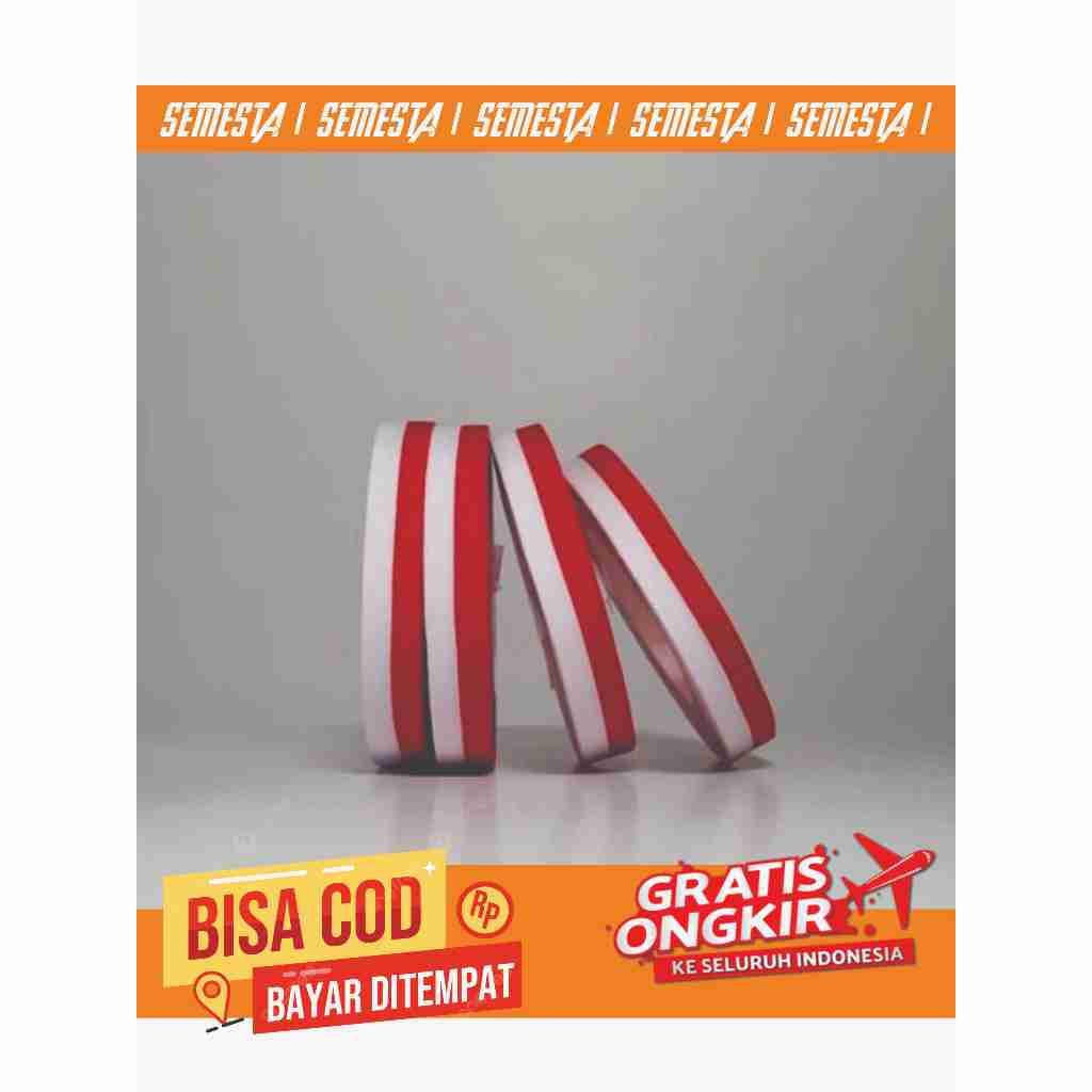 

Pita Shi-Yi Jepang Plastik Lebar 1,25 Cm Per Rol Roll Kado Pernak Pernik Kerajinan