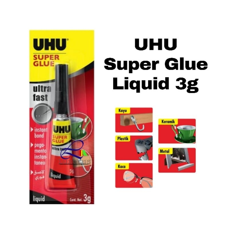 

Lem Super Glue UHU Liquid 3g