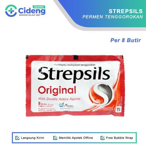 STREPSILS ORIGINAL PERMEN PELEGA TENGGOROKAN