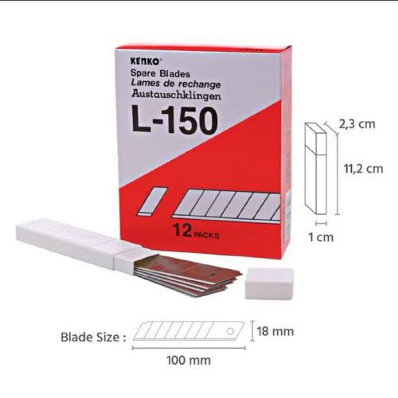 

ISI CUTTER BESAR KENKO / REFFILL PEMOTONG KERTAS CUTTER BESAR