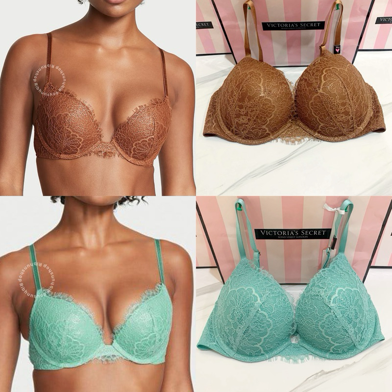 Victoria Secret Original Bra Dream Angels Push Up Size 32C 32D 36D 11206449