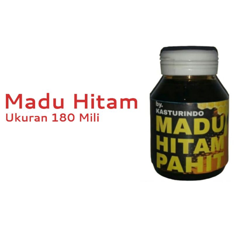 

Madu Hitam (Pahit) Ukuran 180 Milli