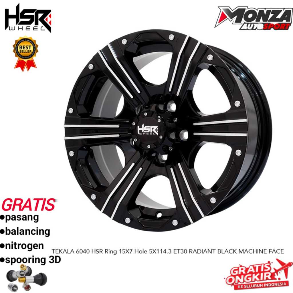 Velg mobil grandmax,apv,luxio,ertiga dll ring 15 Hsr Tekala