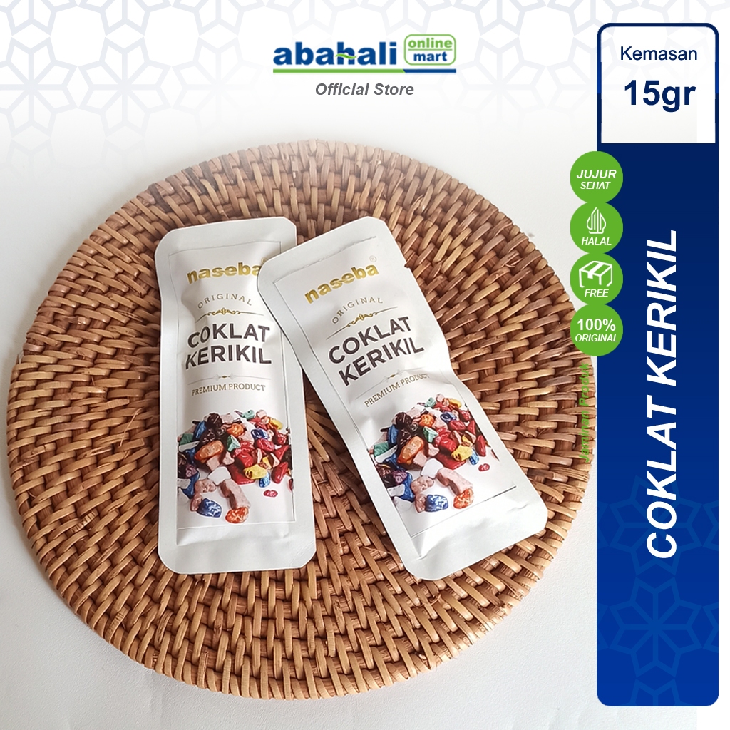 

Naseba Cokelat Kerikil Original Premium 15gr Kemasan Sachet Praktis dan Siap Konsumsi