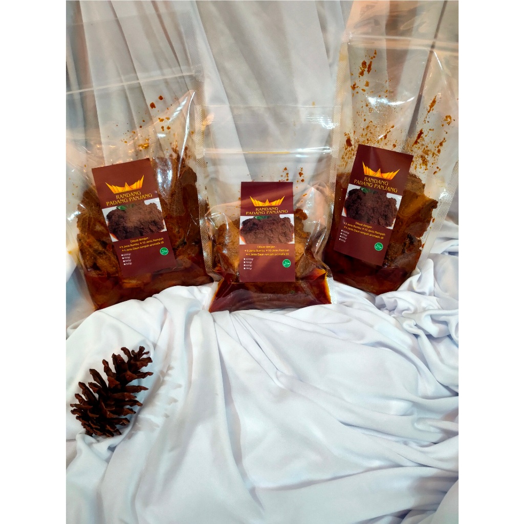 

Rendang Sapi 350gr | Rendang Khas Padang Panjang | Rendang Premium | Rendang Padang Panjang | Rendang Padang | Rendang Minang