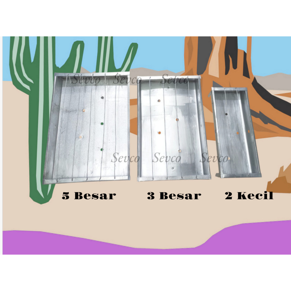 Tempat Bakar Arang / Alat Panggang Sate Ayam/ Alat Bakar Ikan
