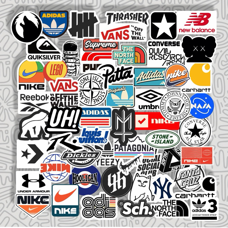 

Sticker Pack Hp Laptop Brand || nike adidas vans nb maternal convers