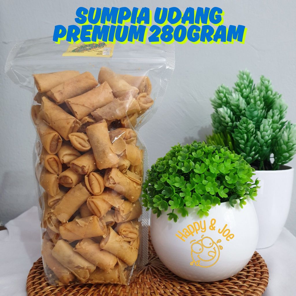 

Sumpia Udang Premium/Springroll Udang/Sumpia Springroll 280gram
