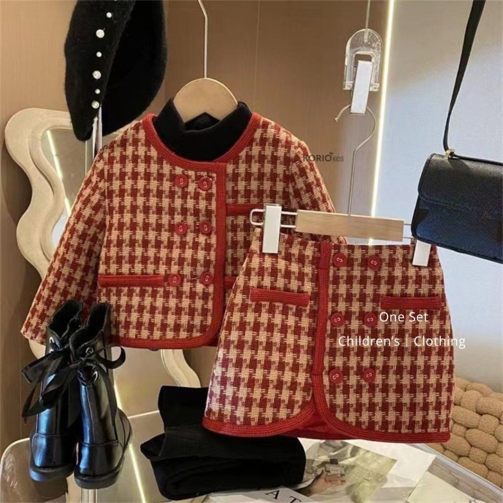 One Set Rok dan Tanktop Anak Perempuan Baju Jalan Anak Kekinian Outfit Anak Cewek Fashion Anak Cewe 