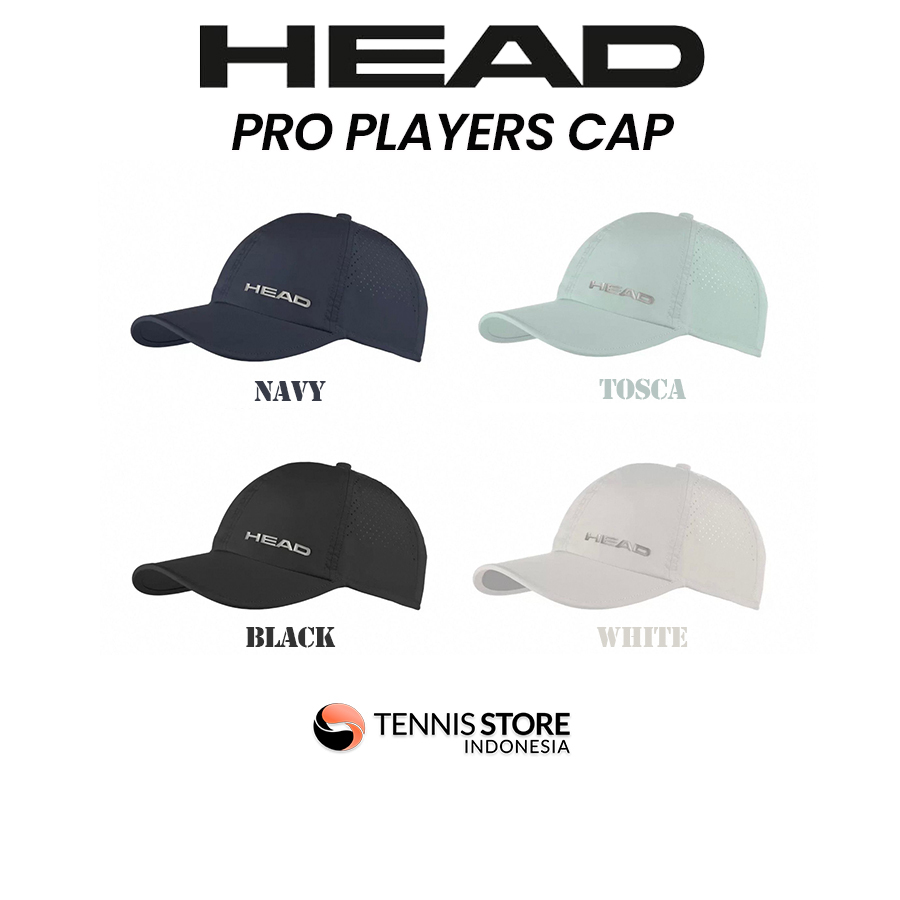Head Pro Player Tennis Cap Dri-fit / Topi Tenis Head