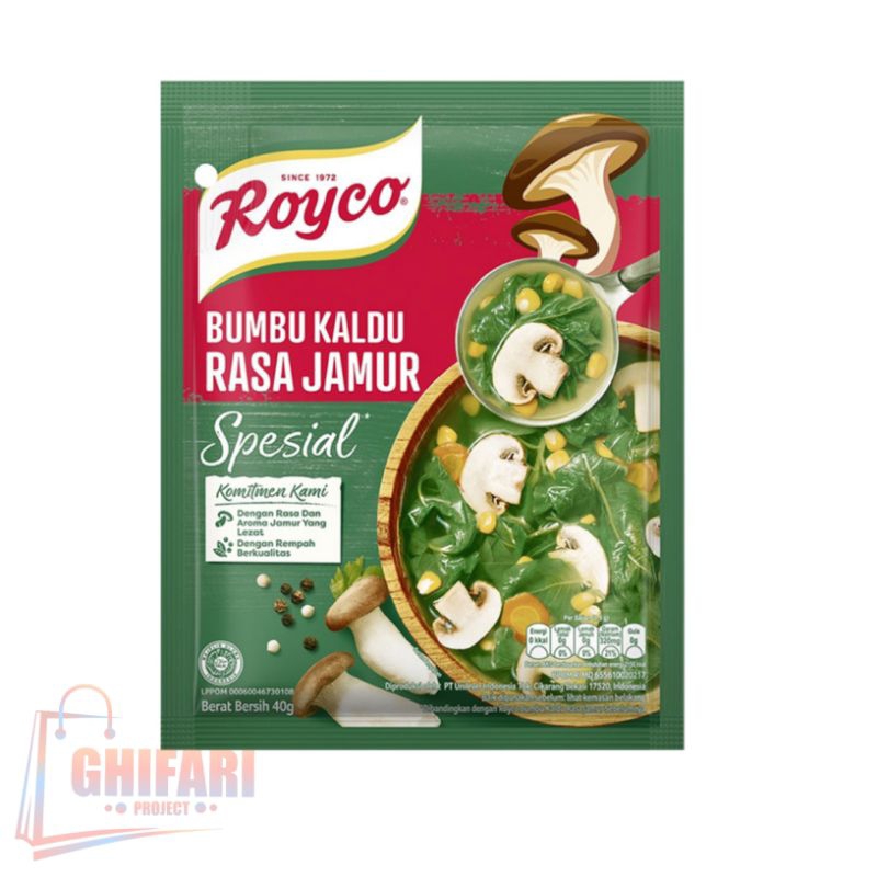 

Royco Bumbu Kaldu Jamur 40g