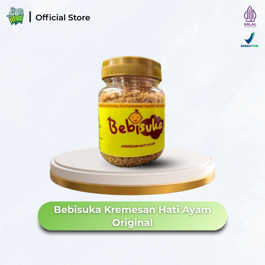 

Bebisuka Kremesan hati ayam original halus