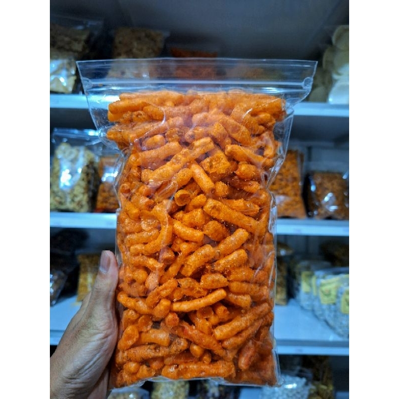 

Kerupuk Gurilem Pedas Manis 200gr