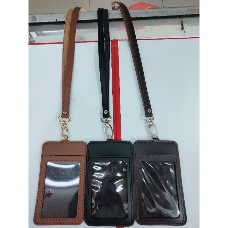 

TEMPAT ID CARD/LANYARD KULIT PREMIUM POLOS