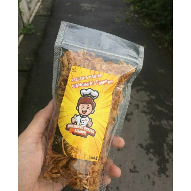 

BRAMBANG GORENG SIKUWIL 125 GRAM GRADE B