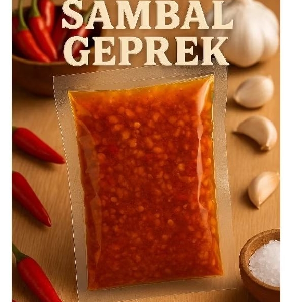 

Sambal Geprek sachet Mochiken