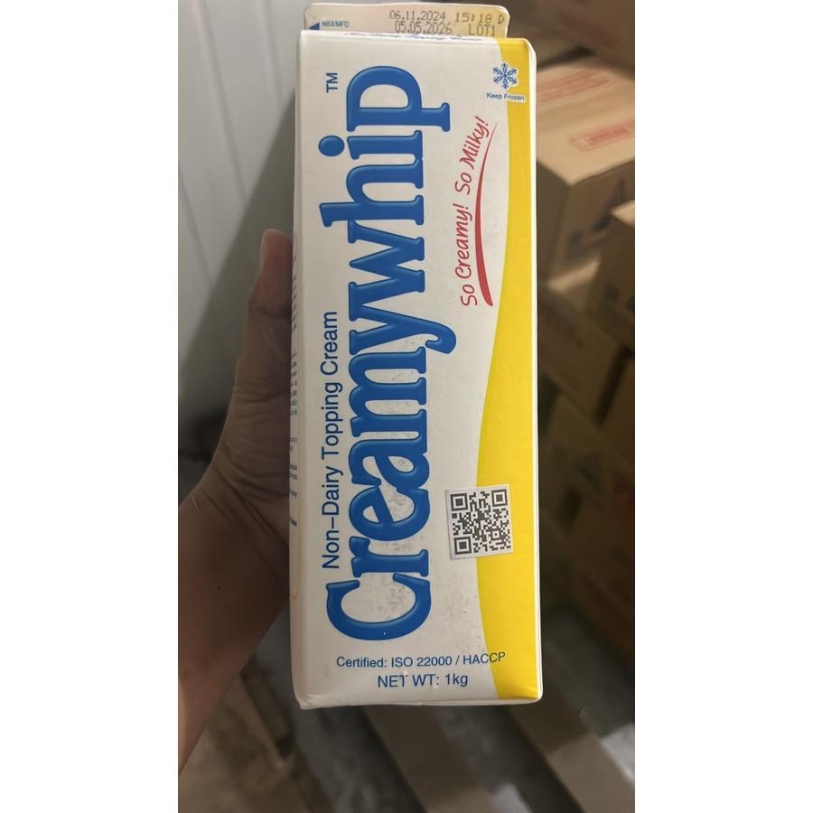 

Whipping Cream Creamy Whip / Non Dairy Whipping Cream Creamy Whip - 1 Lt