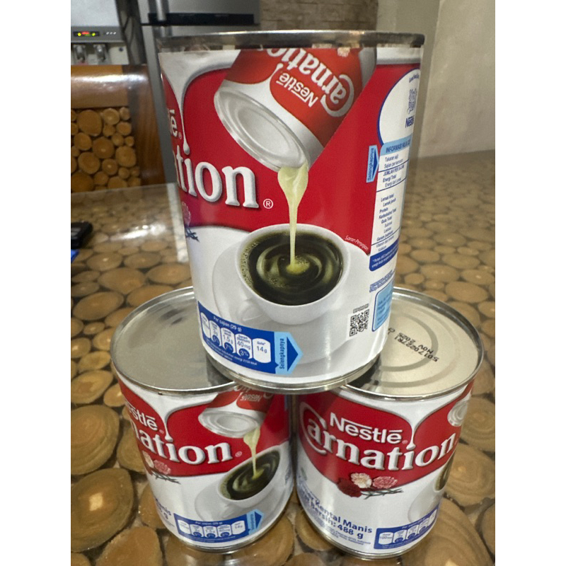 

susu kental manis carnation kaleng 488g
