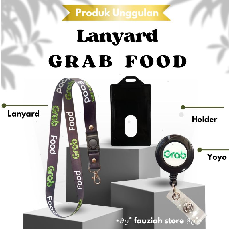 

READY! TALI ID CARD GRAB FOOD / LANYARD GRAB FOOD TERMURAH!!!