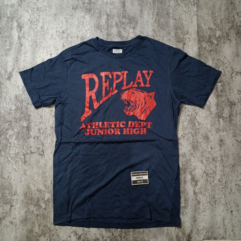 Replay The Blue Jeans Japan Brand Tshirt