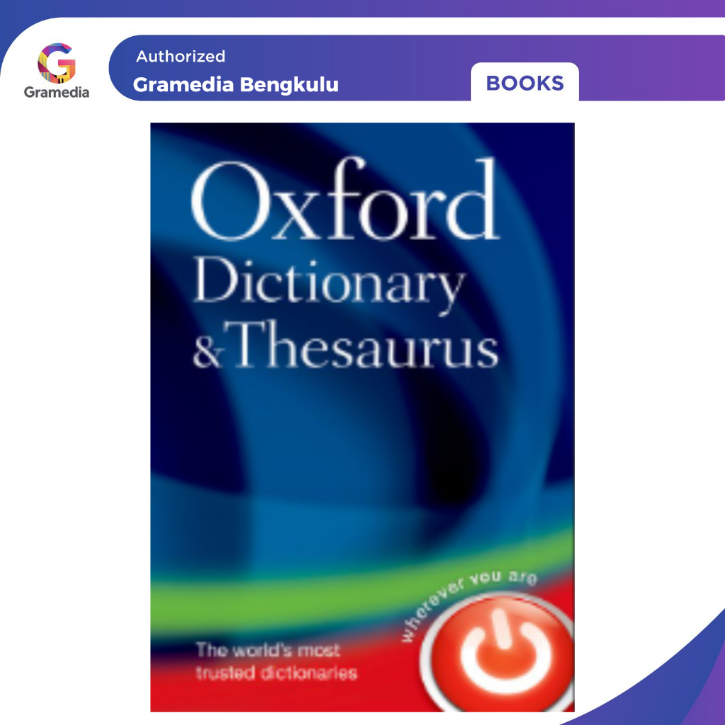 Gramedia Bengkulu - Pocket Oxford Dictionary + Thesaurus 2ED