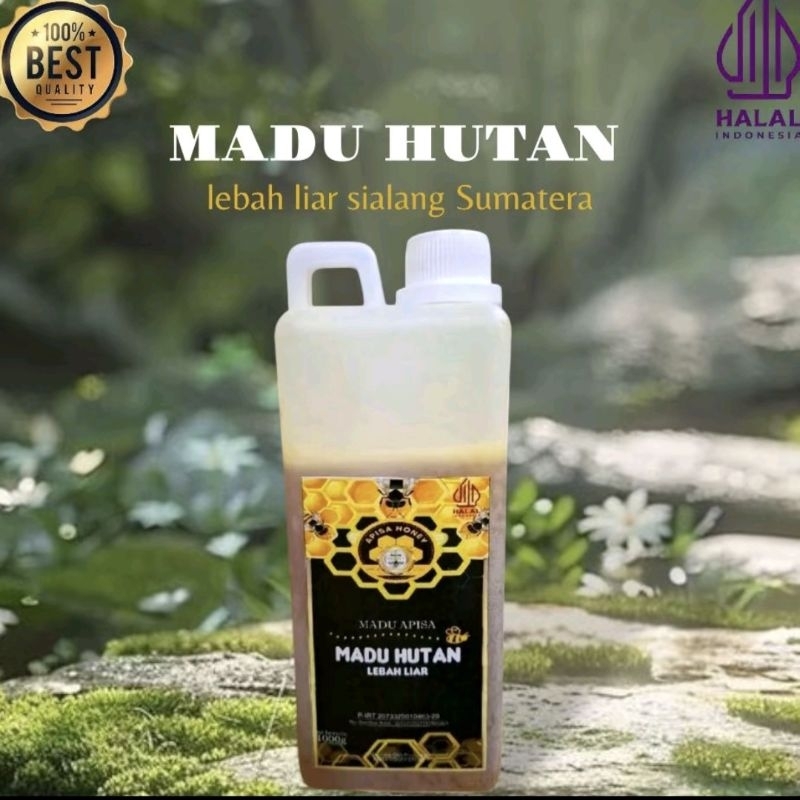 

madu hutan lebah liar sumatera ( kemasan 1kg)