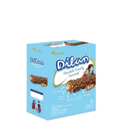

DILAN WAFER CRUNCHY CHOCO CARAMEL / 1 BOX ISI 12 PCS / 24 gr