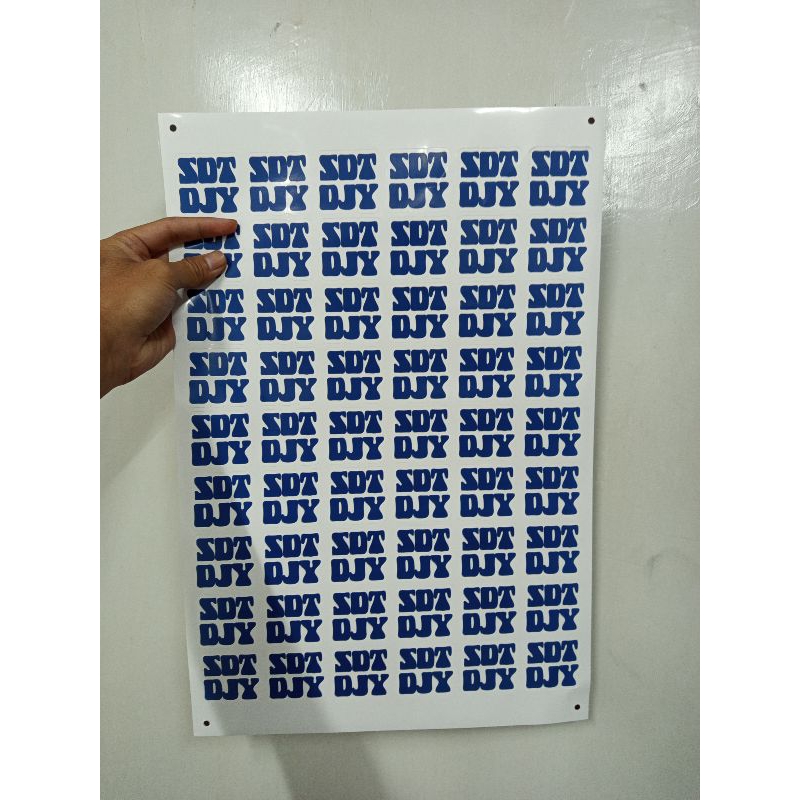 

STIKER VINIL TAHAN AIR