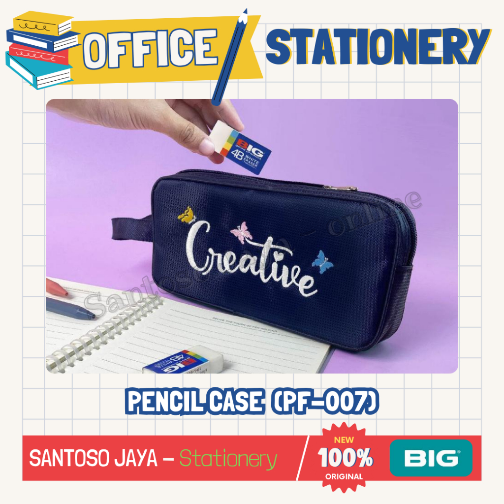 

Tempat - Kotak Pensil BIG Model Unique Inspire Creative PF007 - Unique Pencil Case Bag PF-007