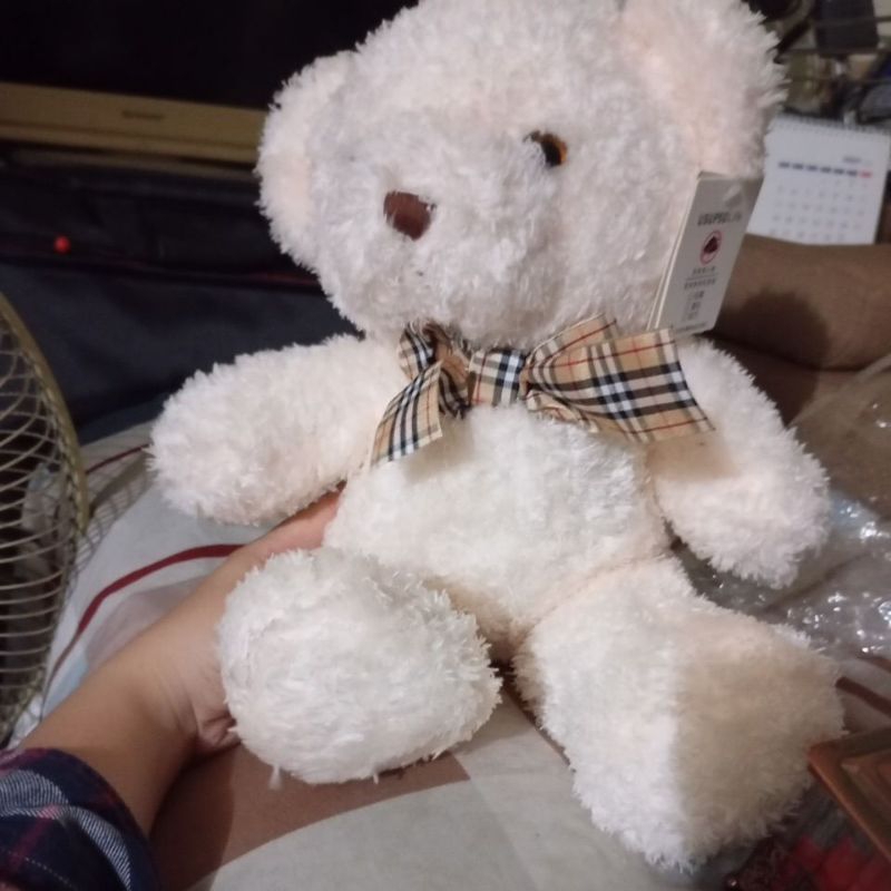 USUPSO usupsolife boneka beruang cream berbulu teddy bear Super Lembut