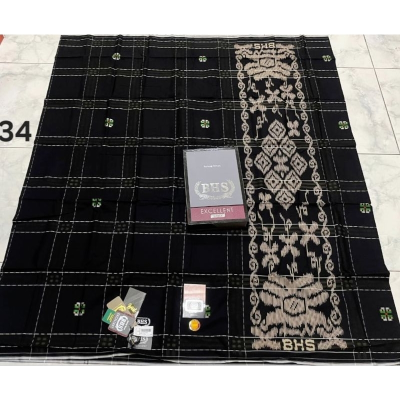 SARUNG BHS EXCELLENT SONGKET JAGUARD JSK,SSP MIX SILVER ORIGINAL