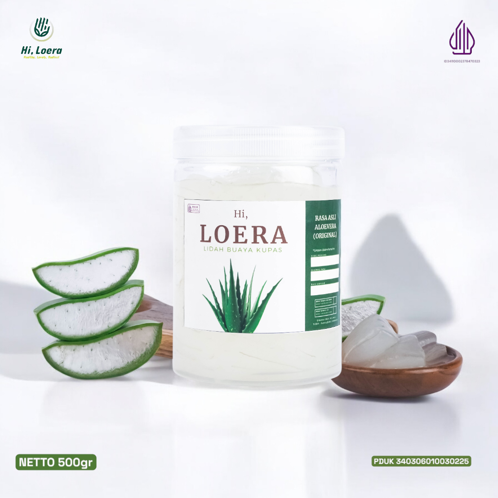 

Nata de Aloevera Aloe Vera Lidah Buaya Kupas Tanpa Pengawet dan Pemanis Obat Herbal Alami Atasi Masalah Asam Lambung Maag GERD Susah BAB Sembelit 500 gram Kemasan Toples