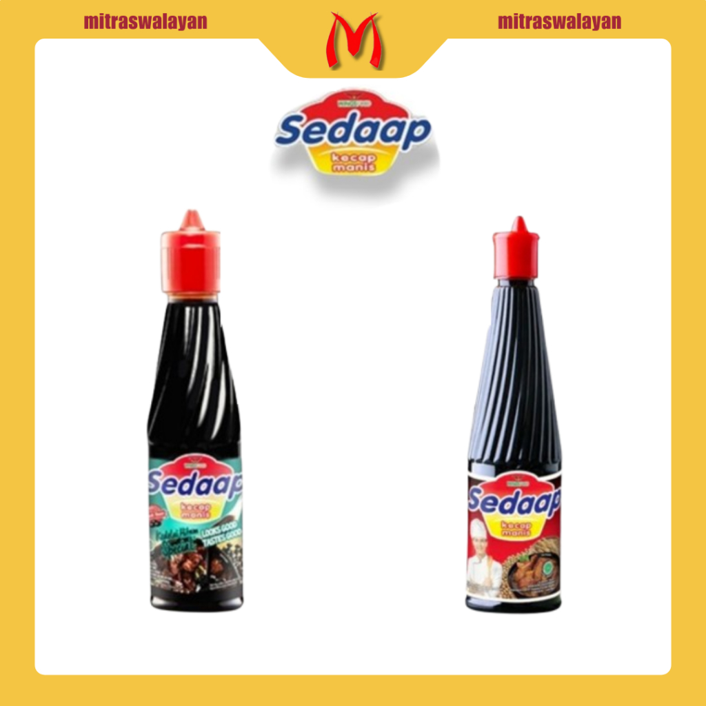 

SEDAAP Kecap Manis & Special kedelai hitam 135ml