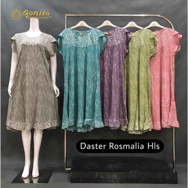 DASTER ROSMALIA QONITA LENGAN SUSUN/DASTER REMAJA/DASTER KEKINIAN/DASTER MURAH/DASTER RAYON