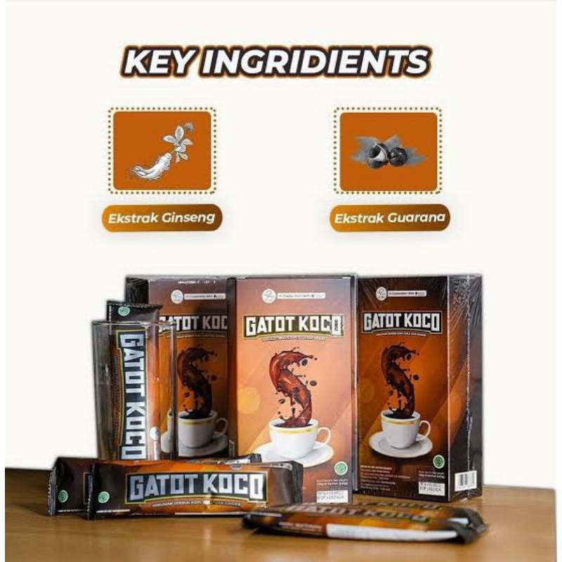 

GATOT KOCO KOPI GINSENG ORIGINAL