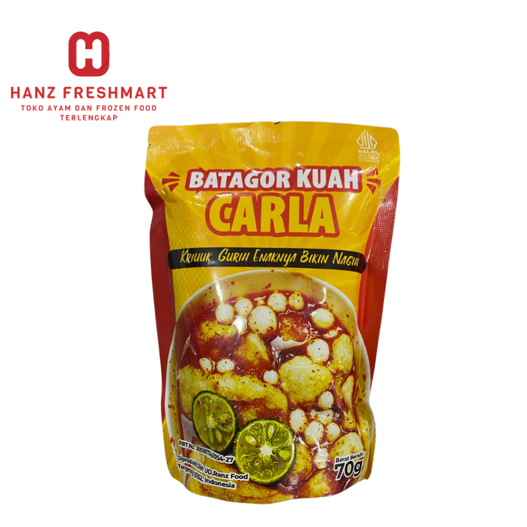 

Batagor Kuah Carla Premium 100gr - Hanz Freshmart