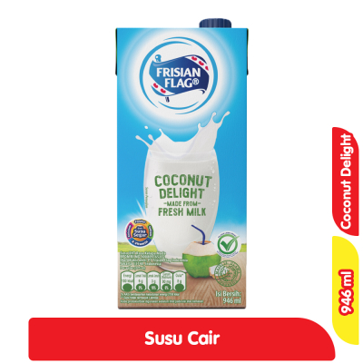 

FRISIAN FLAG SUSU CAIR UHT COCONUT DELIGHT TPK 946mL
