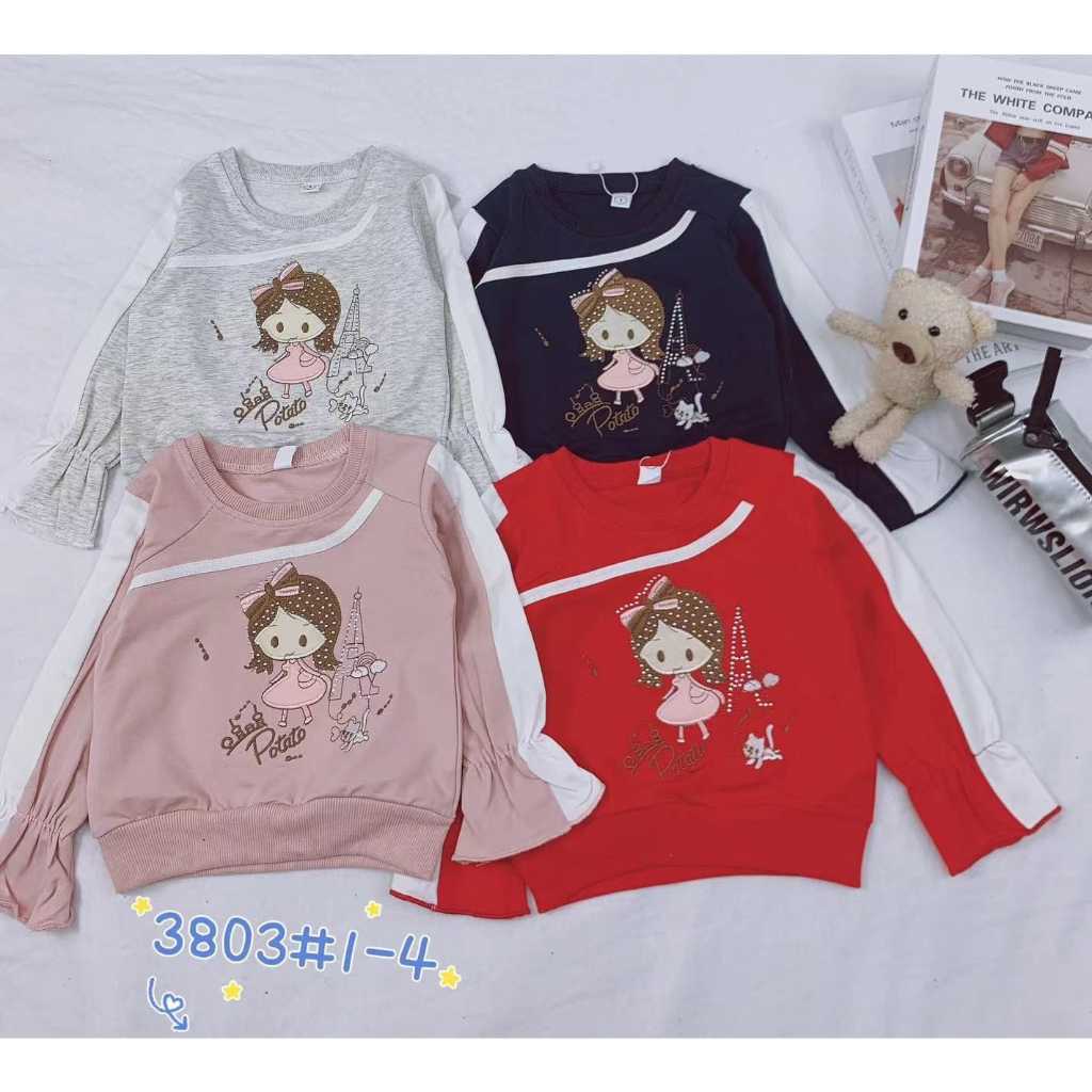 Sweater Anak Perempuan 1 - 4 Tahun/ Atasan 1 - 4 Tahun Anak Perempuan Baju anak perempuan - 4375